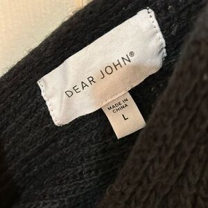 Dear John Women’s black cross over back sz L
